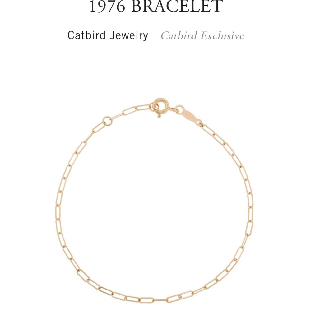Catbird 1976 14K bracelet